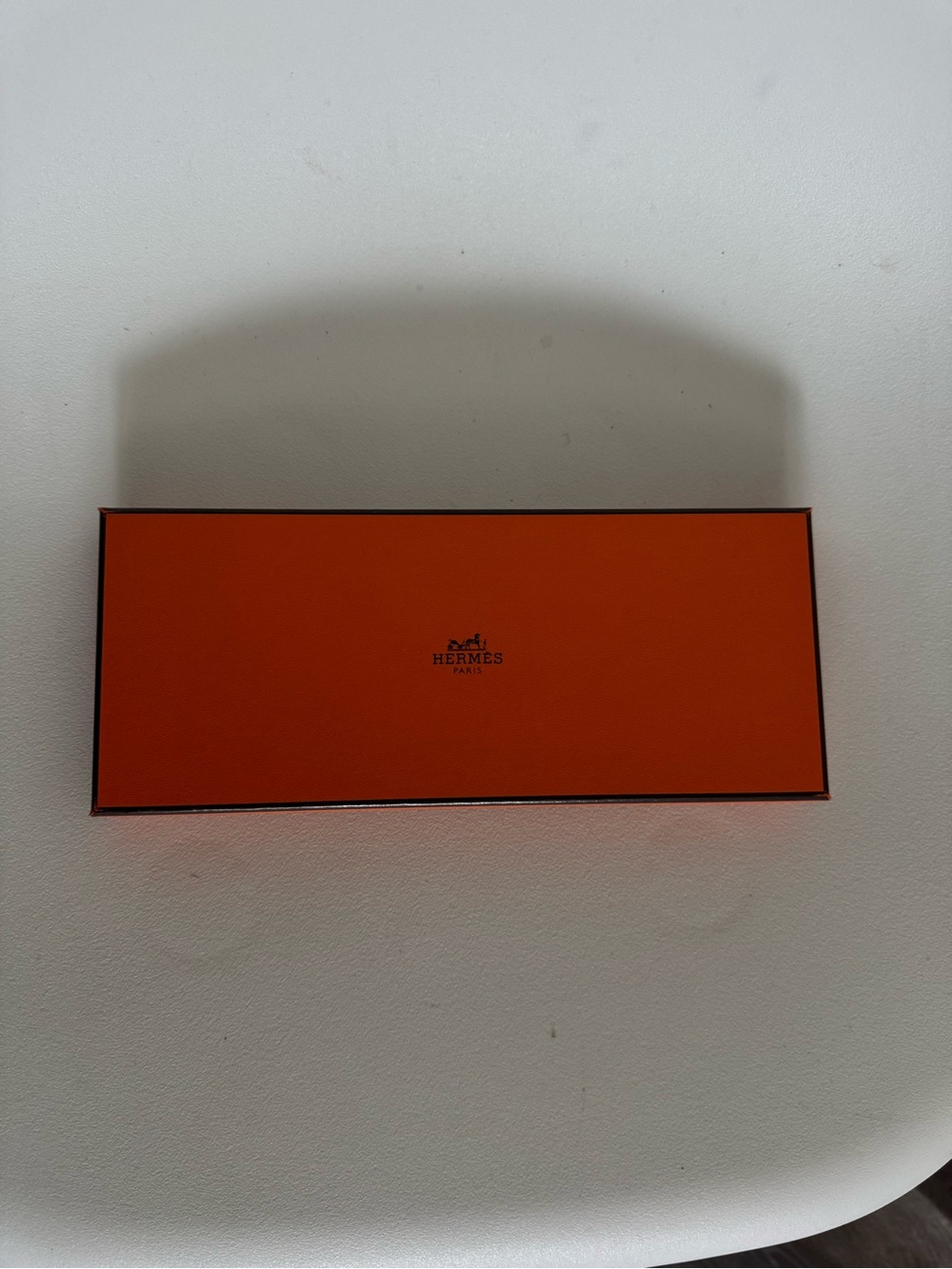 Hermes Orange Signature Box